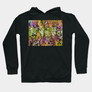 Halloween Colors Abstract Hoodie